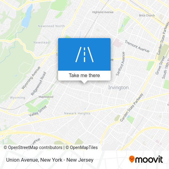 Mapa de Union Avenue