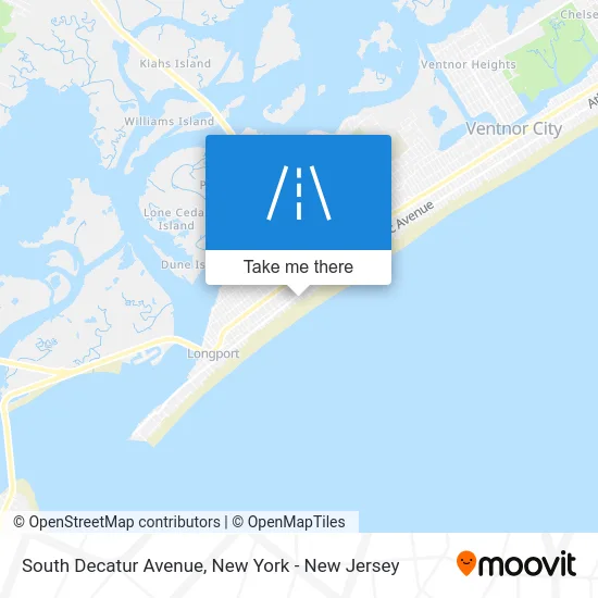 South Decatur Avenue map