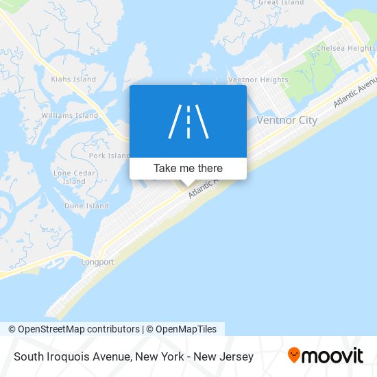 South Iroquois Avenue map