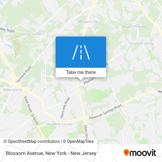 Mapa de Blossom Avenue