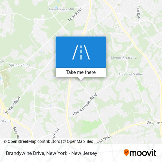 Brandywine Drive map