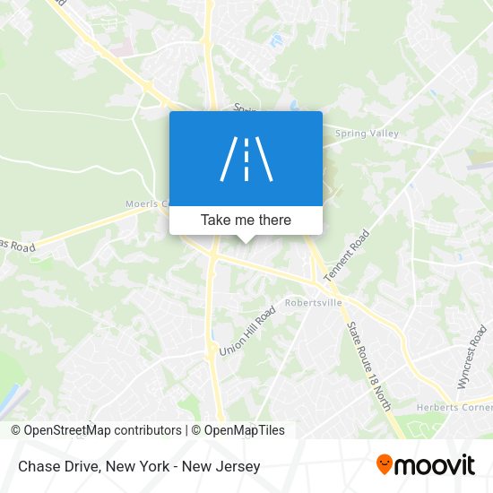 Chase Drive map