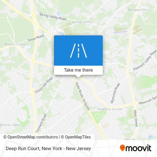 Deep Run Court map