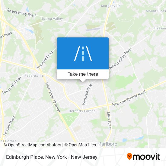 Mapa de Edinburgh Place