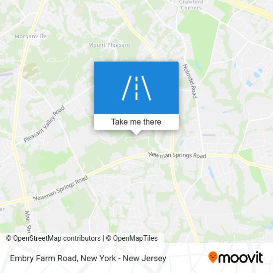 Mapa de Embry Farm Road