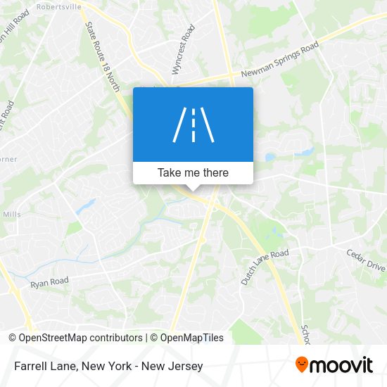 Mapa de Farrell Lane