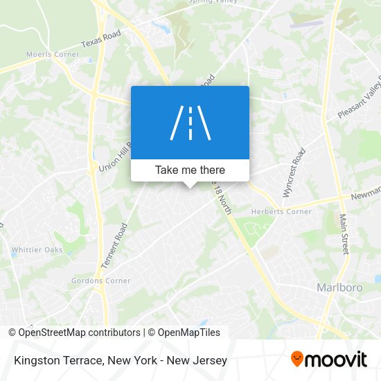 Mapa de Kingston Terrace