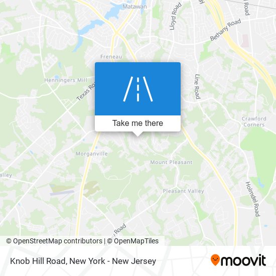 Mapa de Knob Hill Road