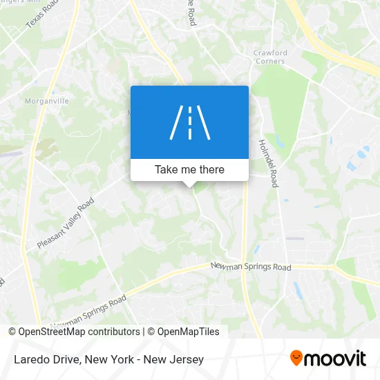 Laredo Drive map