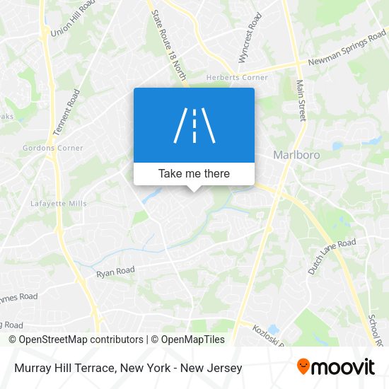 Mapa de Murray Hill Terrace