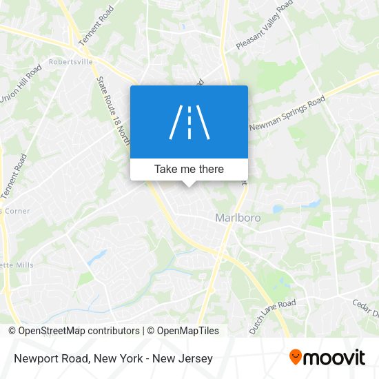 Mapa de Newport Road