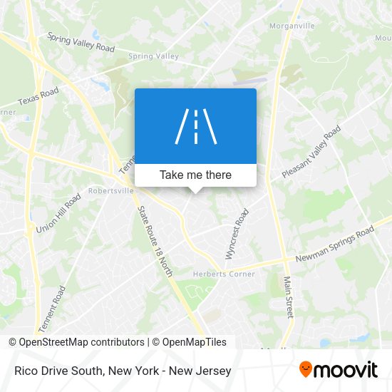 Mapa de Rico Drive South