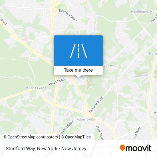 Stratford Way map