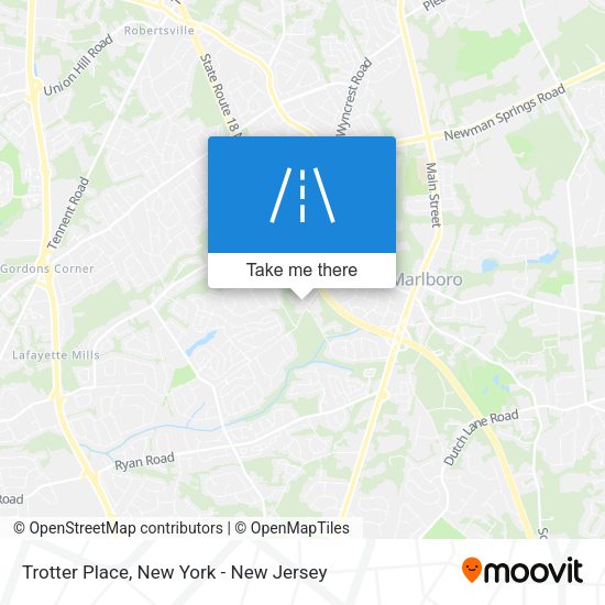 Mapa de Trotter Place