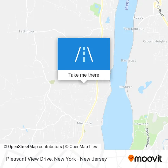 Pleasant View Drive map