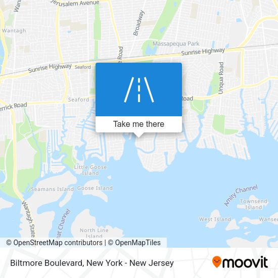 Mapa de Biltmore Boulevard