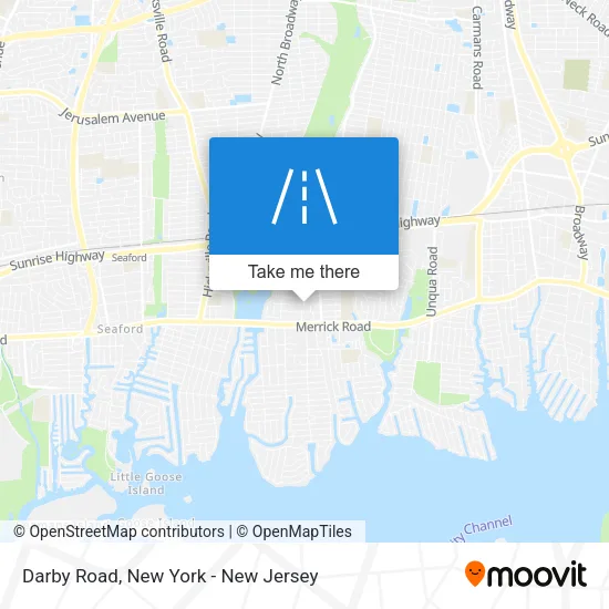 Mapa de Darby Road
