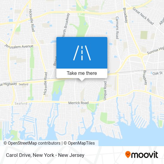 Mapa de Carol Drive