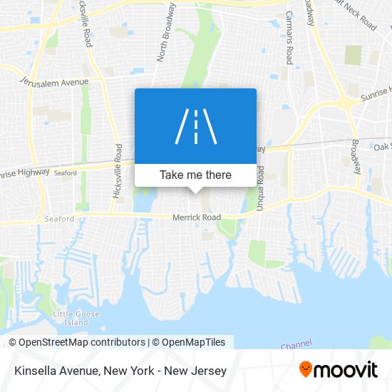 Kinsella Avenue map