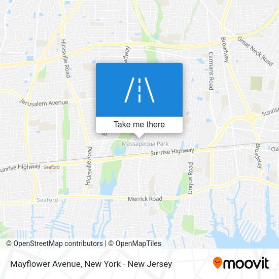 Mapa de Mayflower Avenue