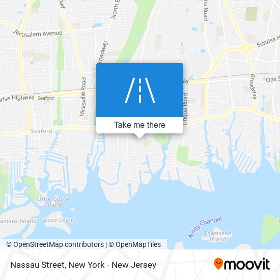 Mapa de Nassau Street