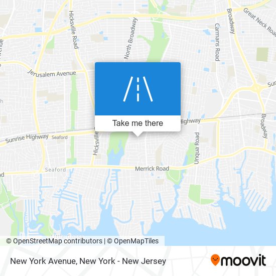 Mapa de New York Avenue