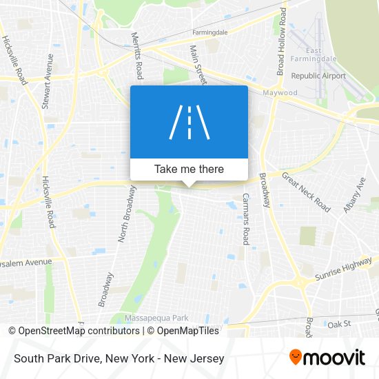 Mapa de South Park Drive