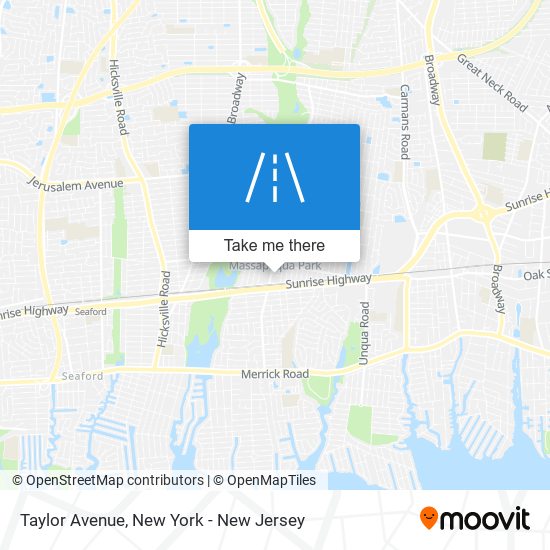 Taylor Avenue map