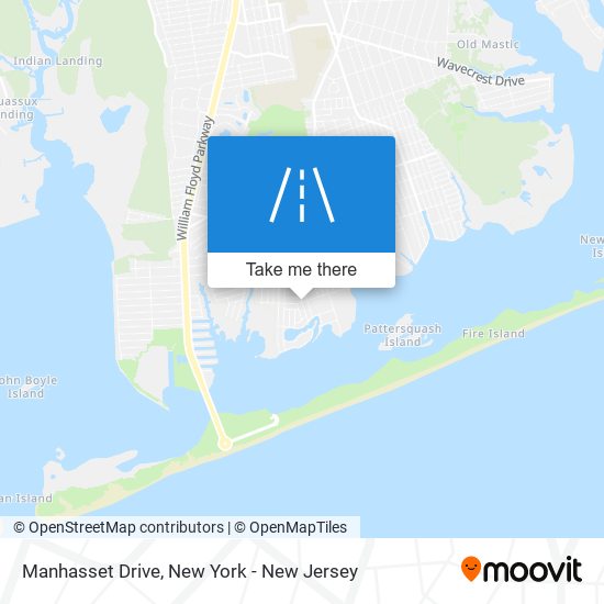 Manhasset Drive map