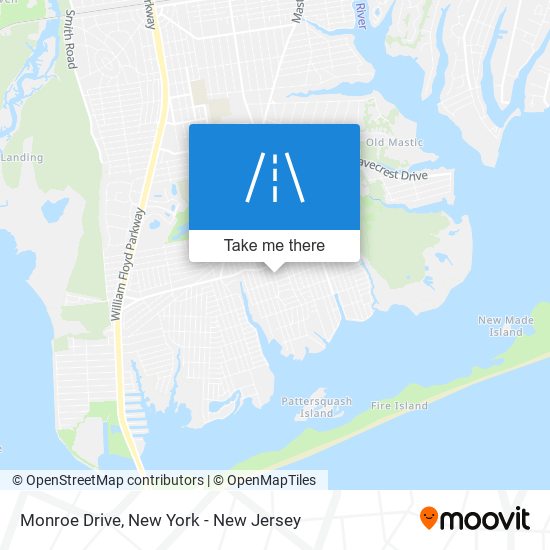 Monroe Drive map