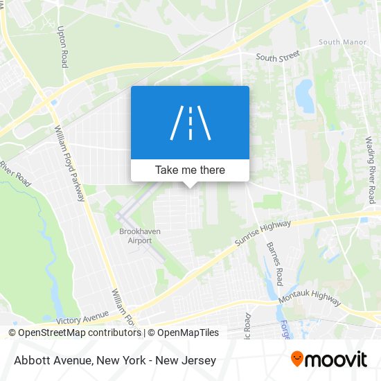 Mapa de Abbott Avenue