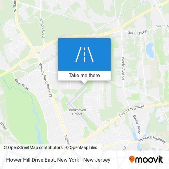 Mapa de Flower Hill Drive East