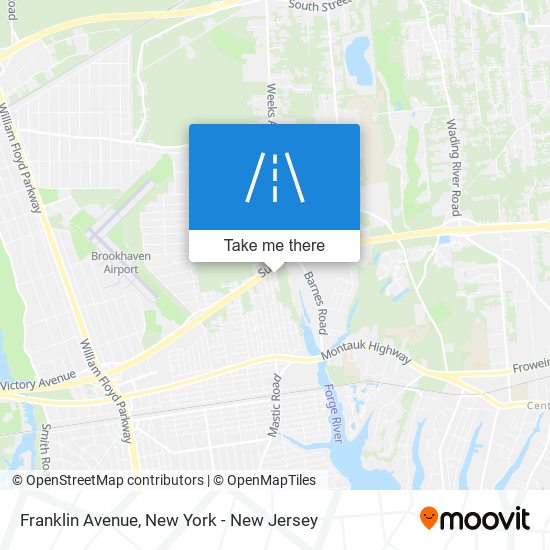 Franklin Avenue map