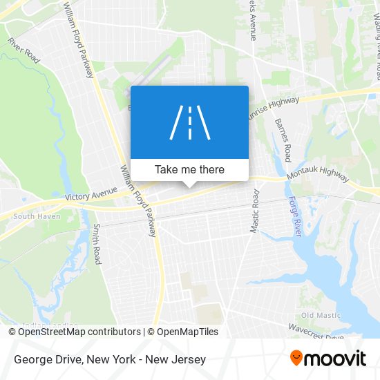 Mapa de George Drive