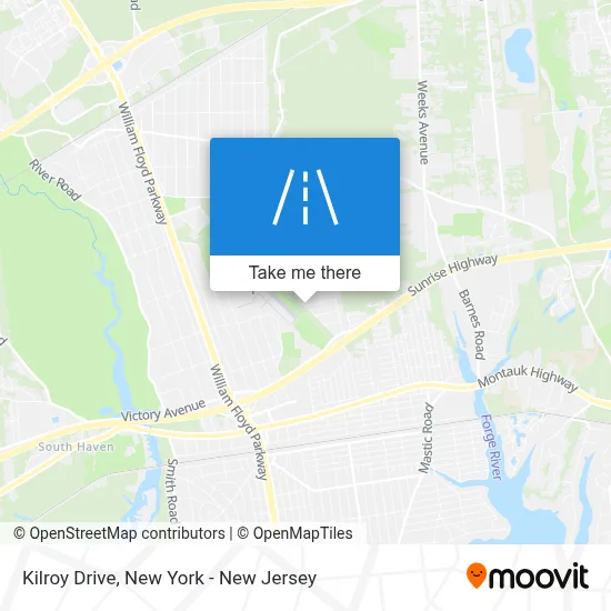 Kilroy Drive map