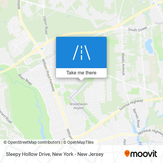 Sleepy Hollow Drive map