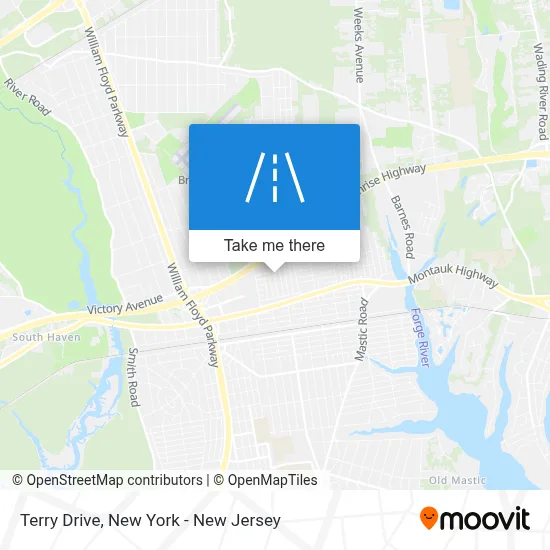 Terry Drive map