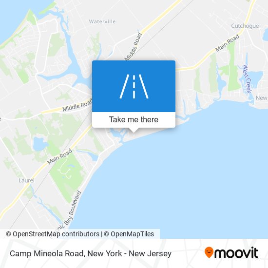 Mapa de Camp Mineola Road