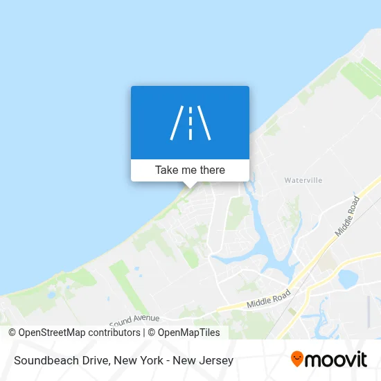 Soundbeach Drive map