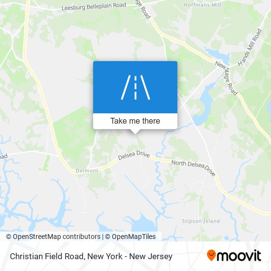 Mapa de Christian Field Road