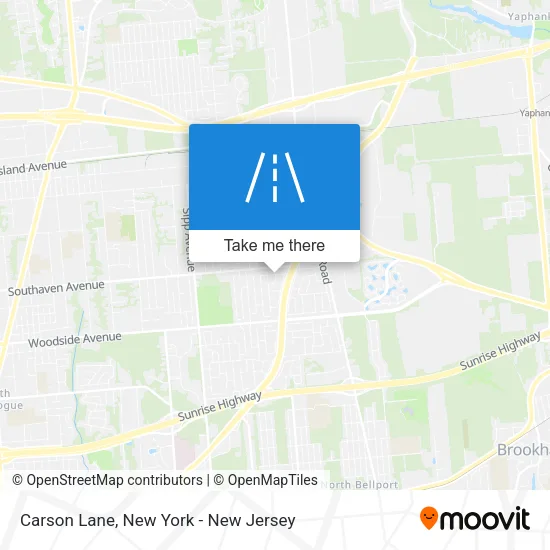 Mapa de Carson Lane