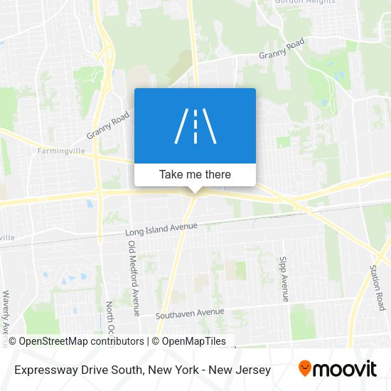 Mapa de Expressway Drive South