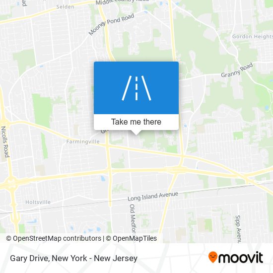 Gary Drive map