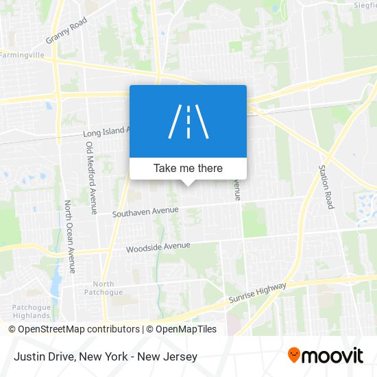 Mapa de Justin Drive