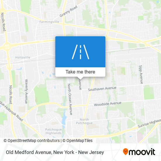 Mapa de Old Medford Avenue
