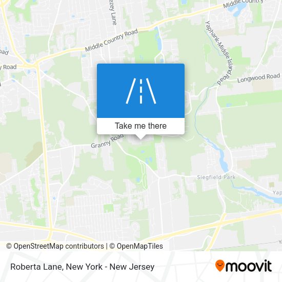 Mapa de Roberta Lane