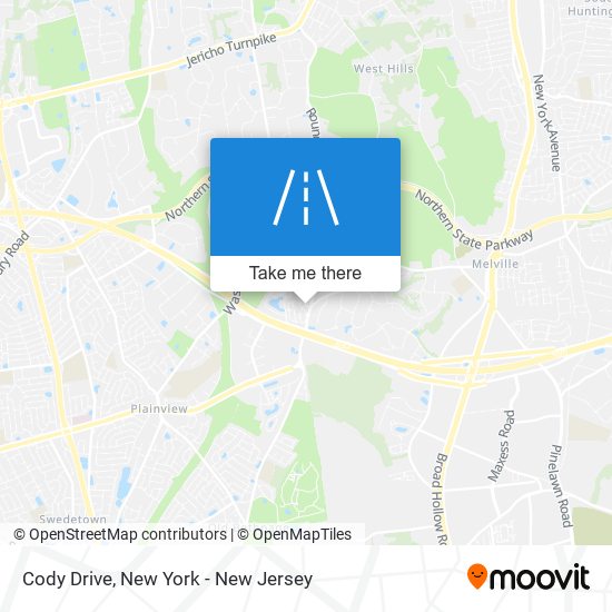 Cody Drive map