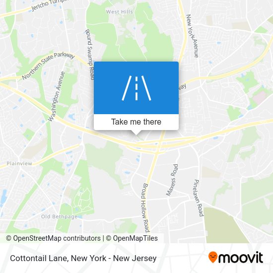 Mapa de Cottontail Lane