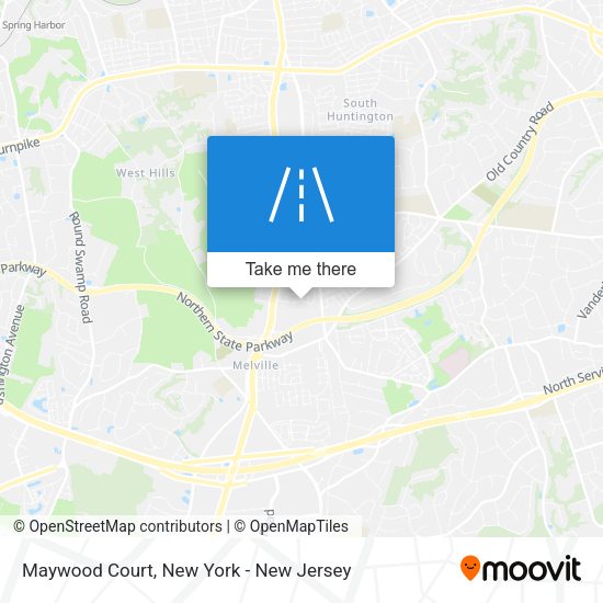 Maywood Court map