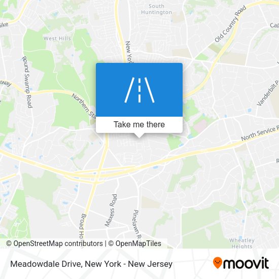 Mapa de Meadowdale Drive